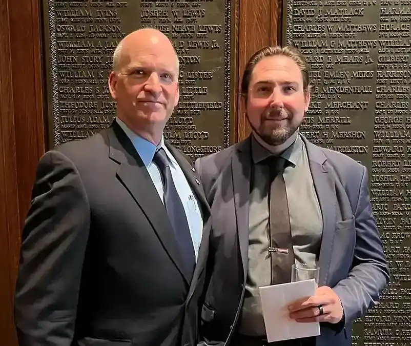 Tom Cappelletti with Rep Eli Crane, SEAL at Seal Family Foundation Gala