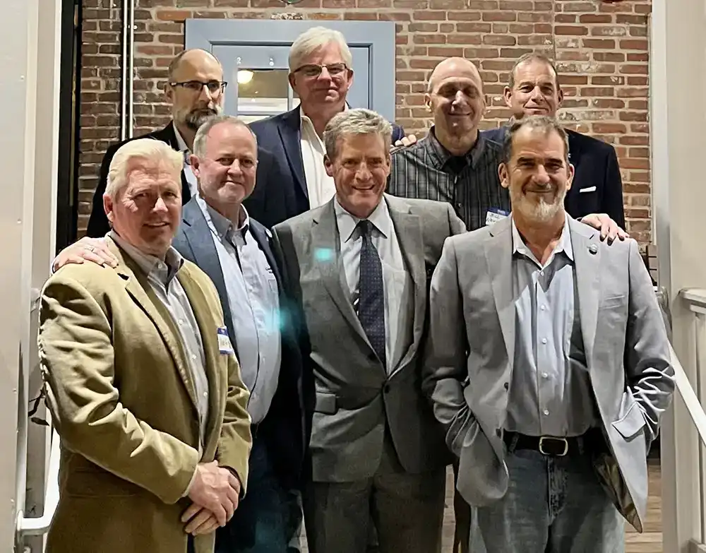 :john-connors-navy-seal-fundraiser-party Navy Seal team at Cheever Tavern, Oct 2022