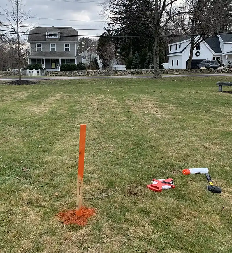 Lawson Park, Schituate, marker